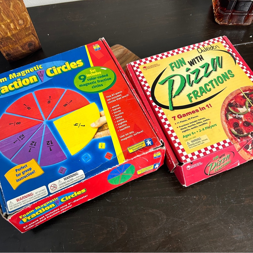 Math Fractions Learning Resources Games